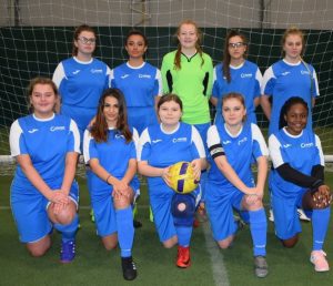 The Telford College womens team from 2018